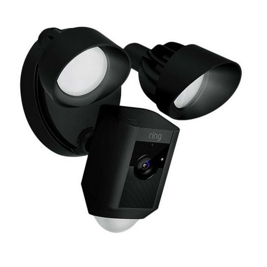 Ring Floodlight Overvågningskamera Sort