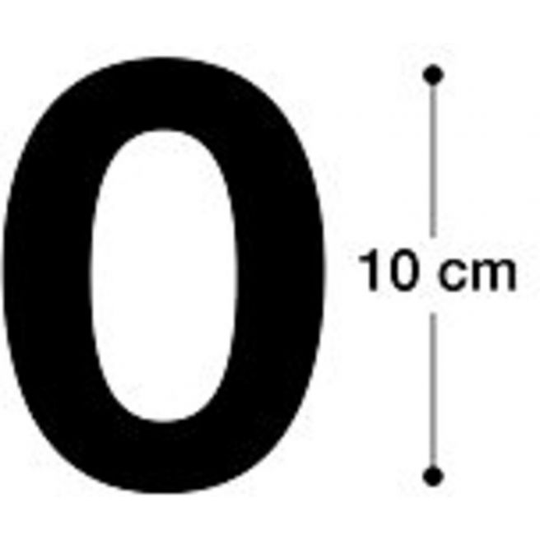Allux Sort folietal nr. 0 - 10 cm - F67200