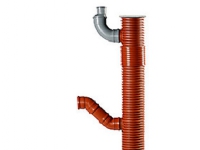 Tagnedløbsbrønd 200-110mm - med drejelig top. Uponor