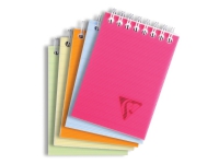 Notesblok Clairefontaine Linicolor Fresh A7 linjeret (stk.)