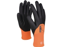 Handsker OX-ON Winter Comfort 3300, sort/orange, størrelse 10
