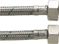 Tilsl.Sl ½ L x ½ L 400 mm DN8 - Softpex koldt-varmt vand-rustfri flet