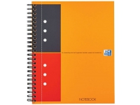 Notesbook Oxford International A5+ linjeret m/80 ark - (5 stk.)