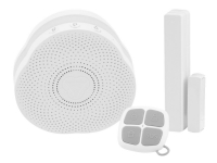 OLYMPIA Secure AS 302 - Hjemmealarmsystem - trådløs - Bluetooth 4.0 - 868 MHz - hvid