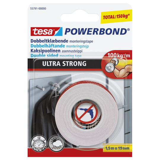 Tesa Dobbeltklæbende Powerbond