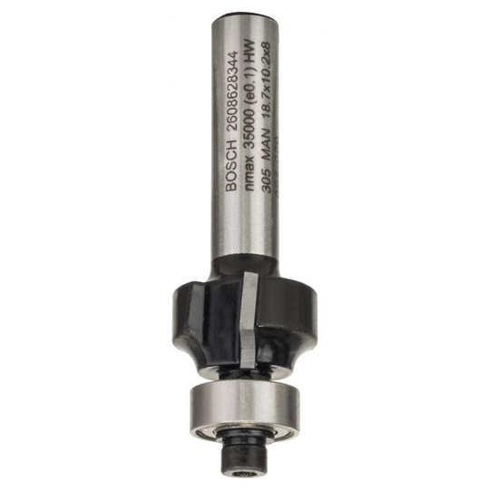 Bosch Fræser Afrund M.leje Hm 8mm Ø12,7 L11 Mm - 2608628344