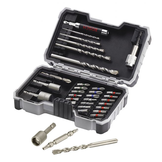 Bosch Bor-/bitssæt Concrete Pro 35stk - 2607017326