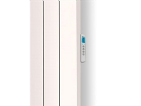 THERMRAD VERTIKAL EL-RADIATOR 1800X360. Hvid Ral 9016. Alu style. 1500w el tilslutning. Alu style. 1500w el tilslutning.