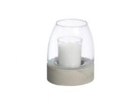 Holder til Relight-lys Rund Beton/Glas uden Refill,2 pk x 4 stk/krt