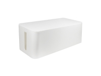 LogiLink KAB0063, Kabelboks, Plast, Hvid