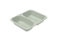 Bakke 2-rum C 2227-2K 227x178x43 mm 610/455 ml Evolve CPET,360 stk/krt