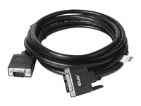 Club 3D - Adapterkabel - DVI-A (han) til HD-15 (VGA) (han) - 3 m - tommelskruer, guldglimtede kontakter