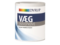 DYRUP VÆG - FARVETEST - HVID - 0,75L