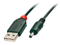 Lindy 70265, 1,5 m, USB A, EIAJ-01 (2.5 mm, 0.7 mm), 5 V