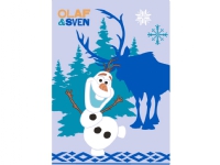 Disney Frost Olaf og Sven Tæppe til børn 03 - 95 x 133 cm