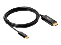 Club 3D - Adapterkabel - HDMI han til USB-C han - 1.8 m - aktiv, 4K60Hz (4096 x 2160) support