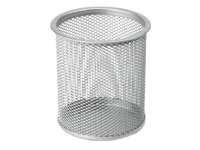 BNT - Penneholder - Metal - Sølv - Ø90mm - H100mm