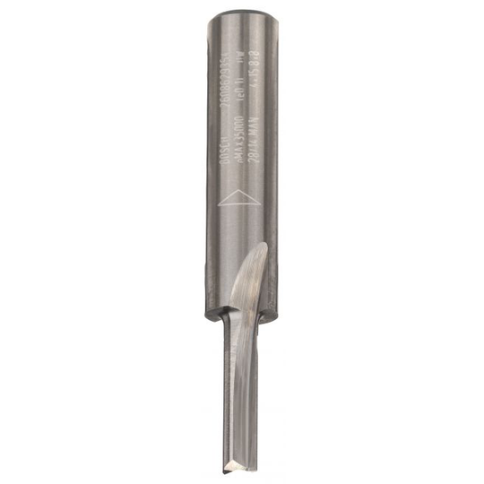 Bosch Notfræser 4mm Sk8 L44,5mm Hm Massiv - 2608629354