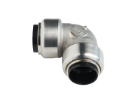 Roth vinkel 90° 22 mm rustfri stål