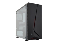 CORSAIR Carbide Series SPEC-05 - Tower - ATX - sidepanel med vindue - ingen strømforsyning (ATX) - sort - USB/Lyd