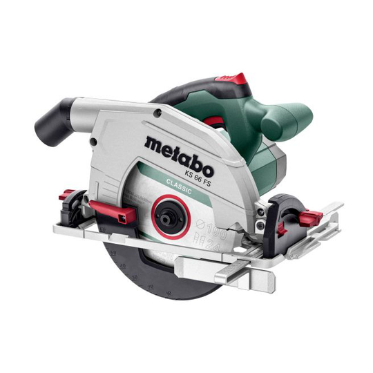 Metabo KS 66 FS - 601066000 Håndrundsav