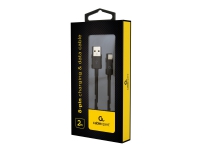 Cablexpert - Lightning-kabel - USB han til Lightning han - 2 m - sort - for Apple iPad/iPhone (Lightning)