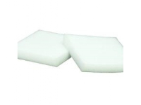 Vaskesvamp Engangs 100x120x10 mm Skum Hvid,100 stk/pk