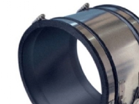 HOFOR S150 kobling, 150-160mm - overg. fra strømpeforet rør til plast