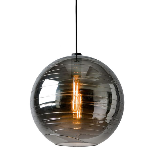 Sompex Loftlampe Lanterne Røgfarvet-Sort - Højde 150 cm