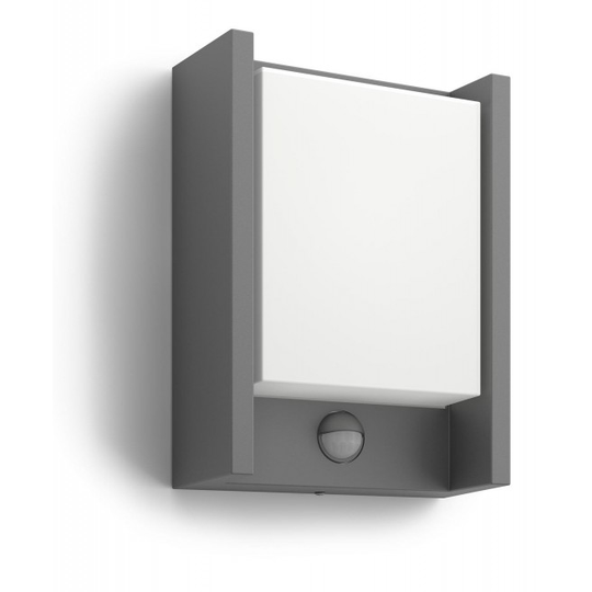 Philips Arbour Væglampe, antracit 1x6w