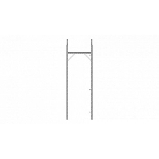 JUMBO Uniflex Stål Facade Ramme 200cm.