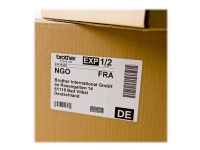 Brother DK-11247 - Sort på hvid - 103 x 164 mm 180 etikette(r) (1 rulle(r) x 180) etiketter - for Brother QL-1050, QL-1060N, QL-1100