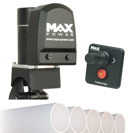 Max Power Bovpropelsæt CT25 mono med joystick panel 12V