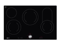 Neff T18PT16X0 - Keramisk kogeplade - 4 plader - Niche - bredde: 78 cm - dybde: 50 cm - sort - rammeløs - sort