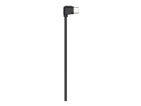 DJI - USB-kabel - USB-C (han) vinklet til 4-pæl mikrostik (han) vinklet - 20 cm - for DJI Ronin-SC