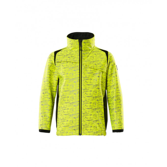 Mascot Accelerate Safe Softshell til børn 19902-291 Børn - Hi-Vis Gul-Sort