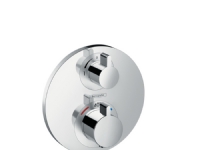 HG Ecostat S termostat - m/afspærring+omskrifter krom HG nr. 15758