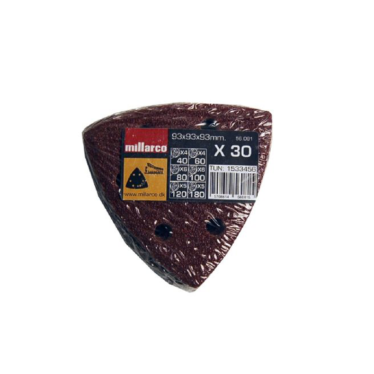 Millarco Slibepapir Delta - 30 stk.