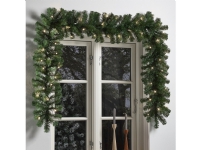 Nordic Winter Kunstig granguirlande 270 cm med lys, batteri (780-012)