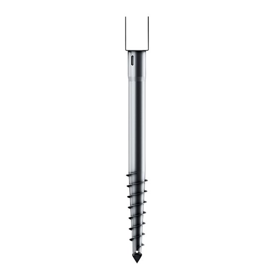 Bayo.s Skruefundamenter - Skrue U-80 70x750mm