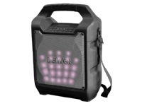 Denver TSP-205, 20 W, Handheld Public Address (PA) system, Sort, LED, Kabel & trådløs, Strøm, Batteri