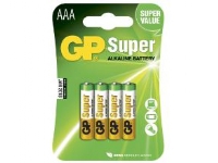 Batteri GP Super AAA 4-pak,10 pk x 4 stk/krt