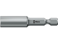 Wera 05135902001, 1 stk, Sekskantet, 25,4 / 4 mm (1 / 4), M6, Rustfrit stål, 5 cm