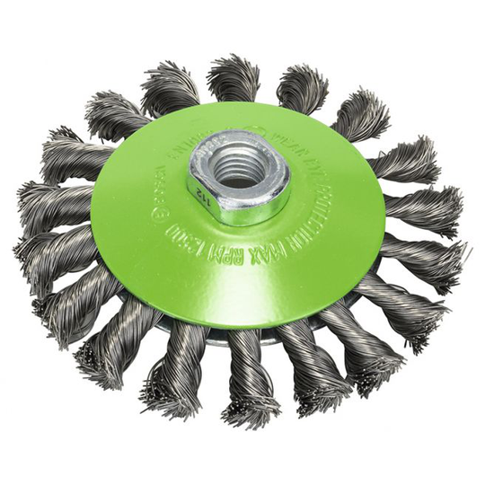 Bosch Konusbørste Bølget 115mm Inox M14 - 2608622109