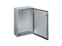 SCHNEIDER ELECTRIC Vægskab S3X , rustfri AISI 304L, 600 x 400 x 200 mm, HxBxD, 1 låge, uden montageplade, IP66