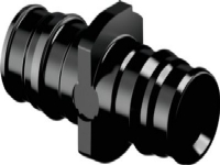 Uponor Q&E samlenippel 16-16 - PPSU, husk ringe, 2 x vvs nr. 045338216
