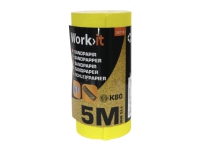 Work>it® K80 Sandpapir 11,5×500 cm 1 rulle