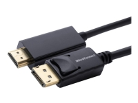 MicroConnect - Adapterkabel - DisplayPort han haspet til HDMI han - 3 m - sort - 1080p support 60 Hz