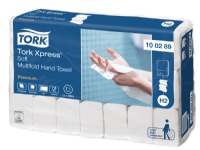 Håndklædeark Tork Xpress® Soft Multifold H2 Premium hvid - (150 stk. x 21 pakker)
