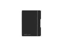 Herlitz Notizheft flex A6 40Blatt Lederoptik FSC Mix schwarz